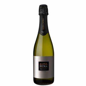 Vino Espumante Alma Mora Extra Brut de 750 ml.