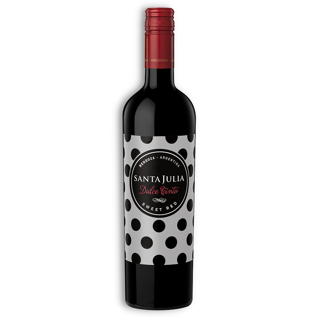 Vino Tinto Dulce Santa Julia de 750 ml.