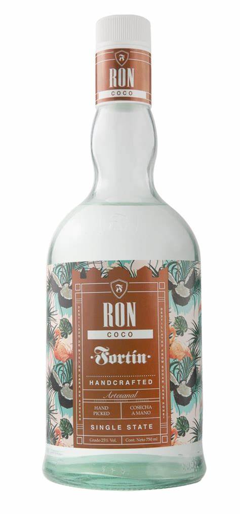 Ron Fortin Coconut de 750 ml.