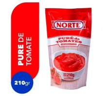 Pure de Tomate Norte 210g