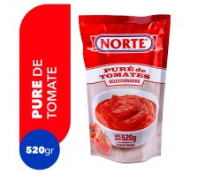Pure de Tomate Norte 520g