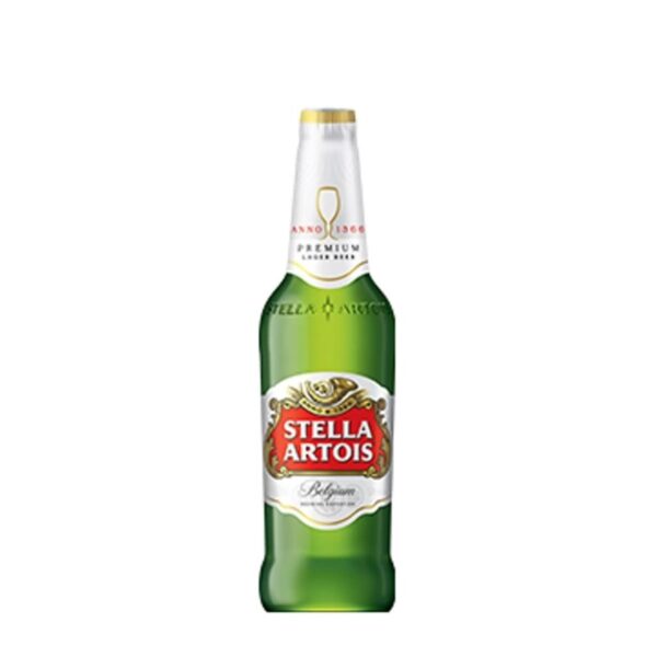 Cerveza Stella Artois de 600 ml.