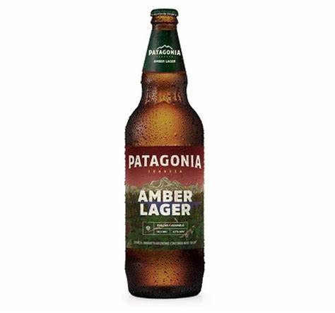 Cerveza Patagonia Amber Lager de 730 ml.