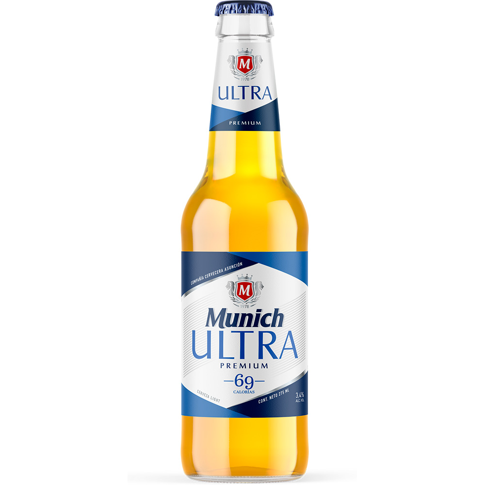 Cerveza Munich Ultra Botella de 275 ml.