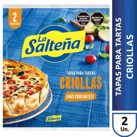 Tapa Pascualina La Salteña Criolla.