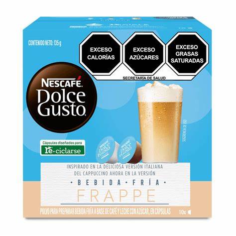 Cafe Nescafe Dolce Gusto Frappe 10 Capsulas de 135 gr.