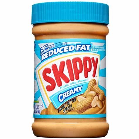 Mantequilla de Mani Skippy Extra Crujiente de Grasa Reducida de 462 gr.