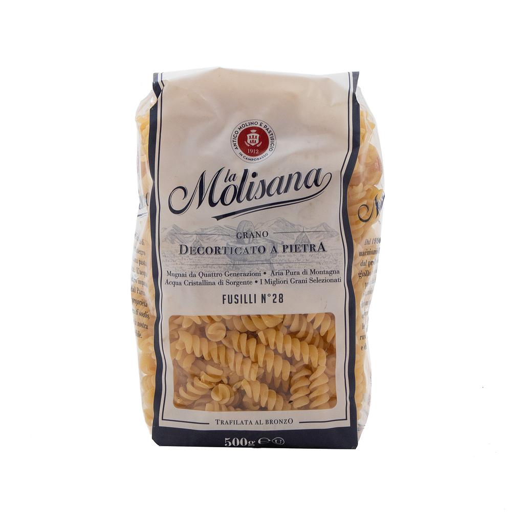 Fideo La Molisana Fusilli Sin Gluten N° 28 de 500 gr.