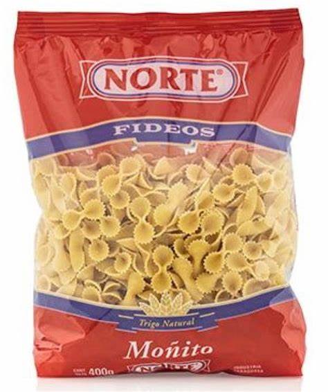 Fideo Norte Moñito de 400 gr.