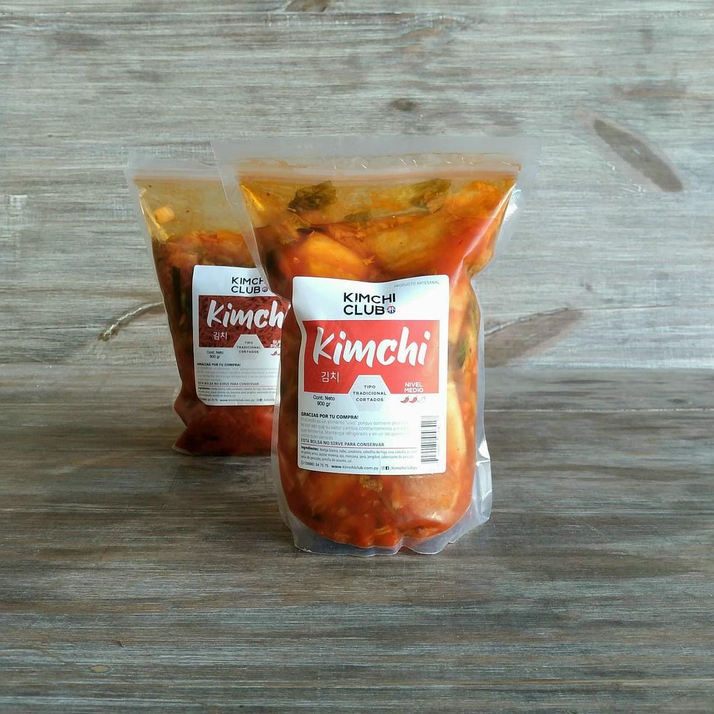 Kimchi Tradicional Kimchi Club Topping Doypack de 250 ml.