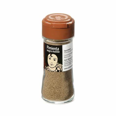 Pimienta Negra Molida Carmencita 32 gr.
