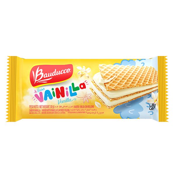 Galletita Wafer mini vainilla 30g