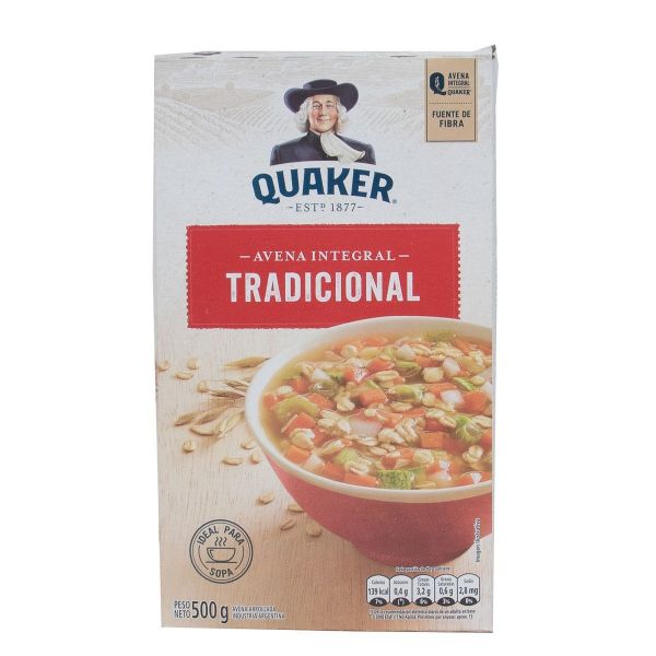 Avena Quaker Tradicional 500g