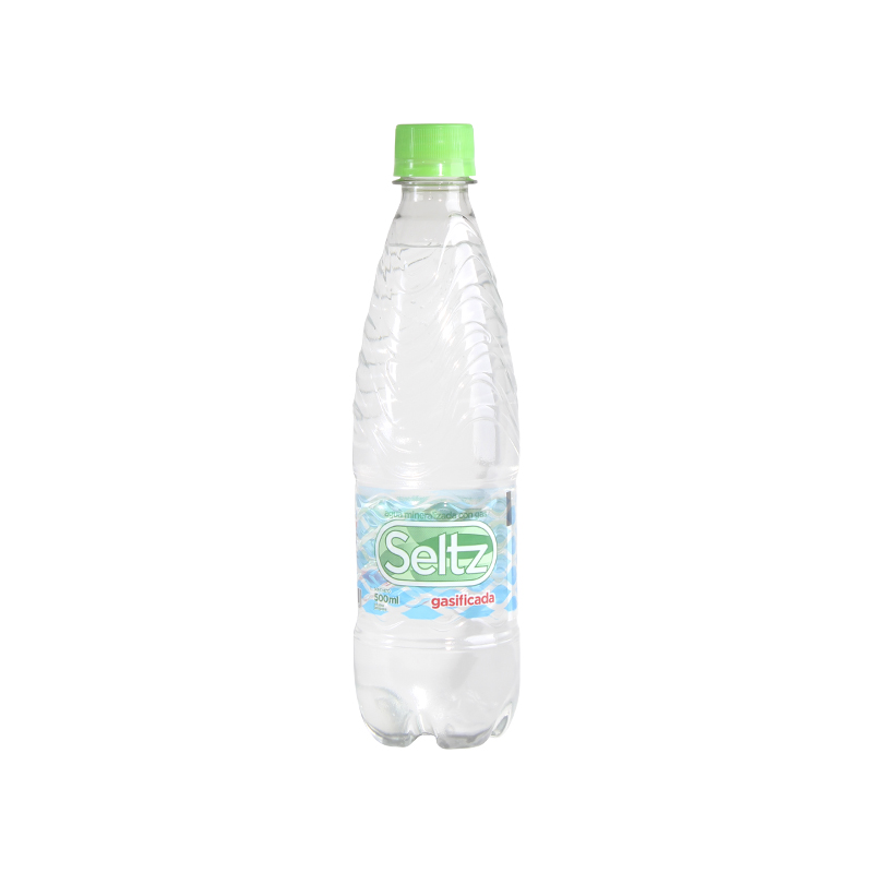 Agua Mineral Seltz con Gas de 500 ml.
