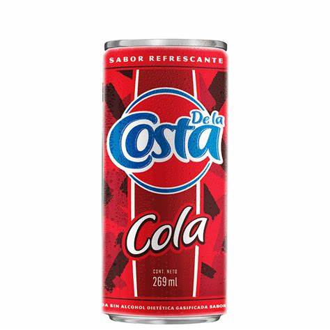 Gaseosa De La Costa Cola de 269 ml.