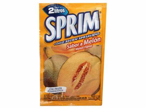 Jugo en Polvo Sprim Melon de 25 gr.
