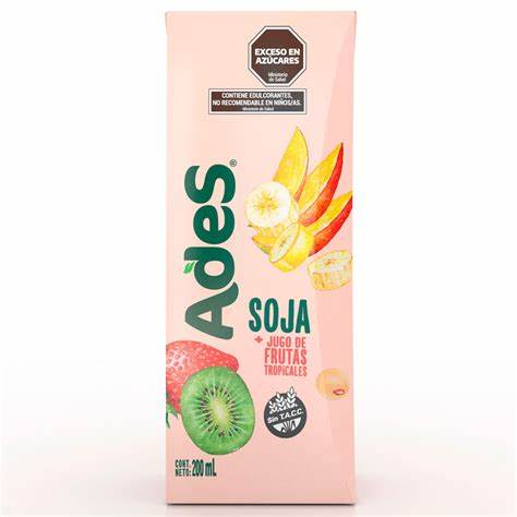 Jugo Ades tropical multi10 de 200 ml.