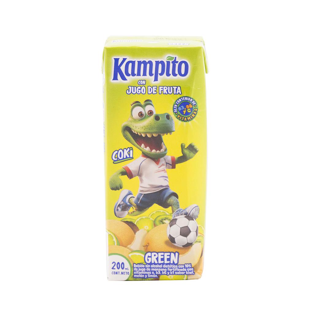 Jugo Kampito Tetra Green De 200 ml.