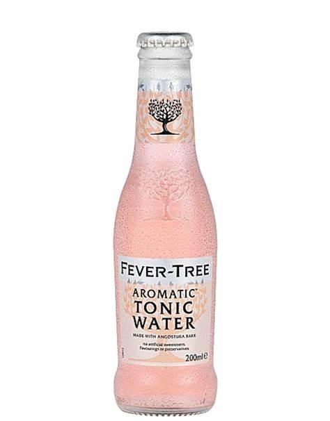 Agua Tonica Fever Tree Aromatic de 200 ml.