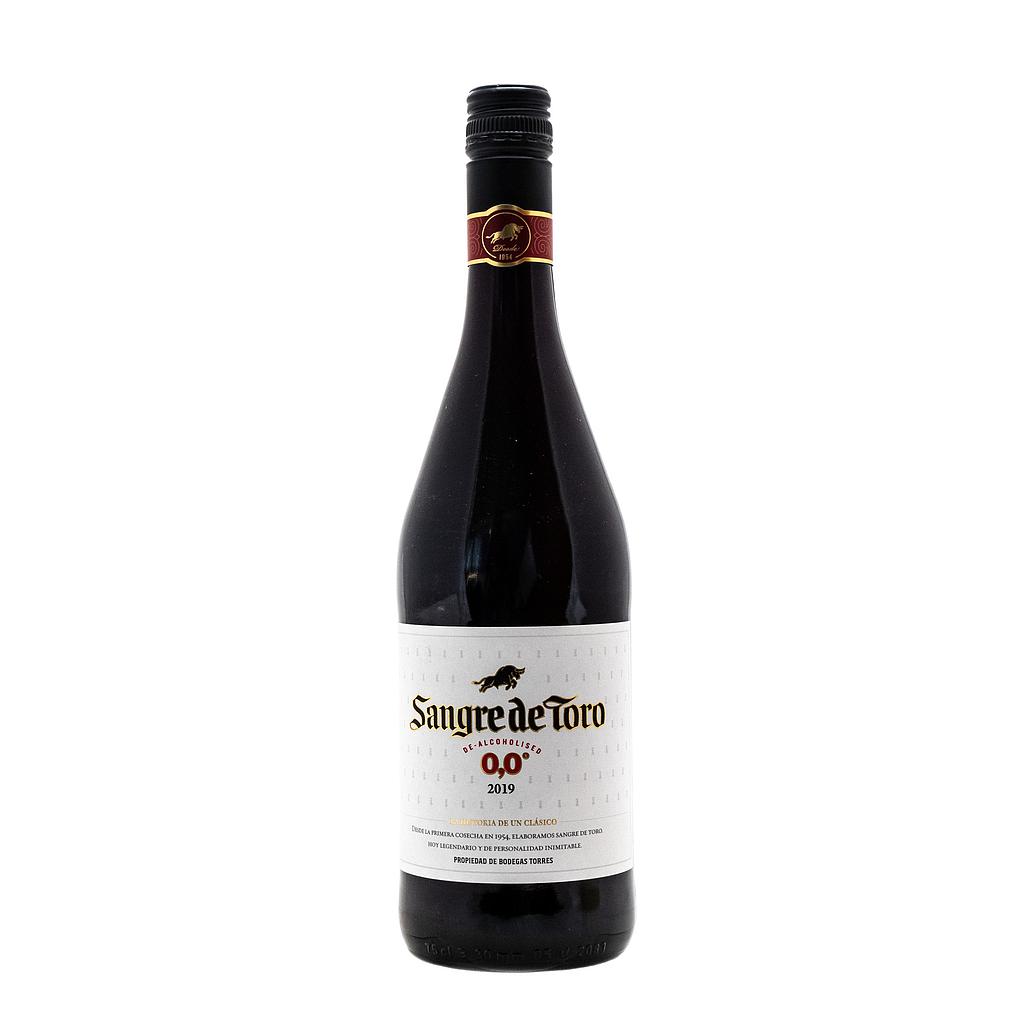 Vino Tinto Sangre de Toro Sin Alcohol de 750 ml.