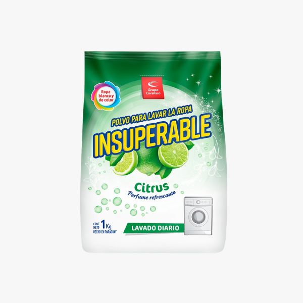 JABON INSUPERABLE CITRUS BOLSA X 1 KG
