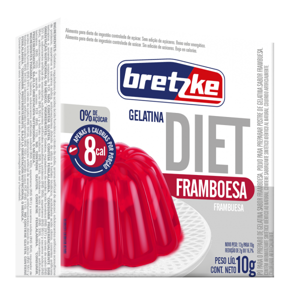 GELATINA BRETZKE FRAMB DIET 12 GR