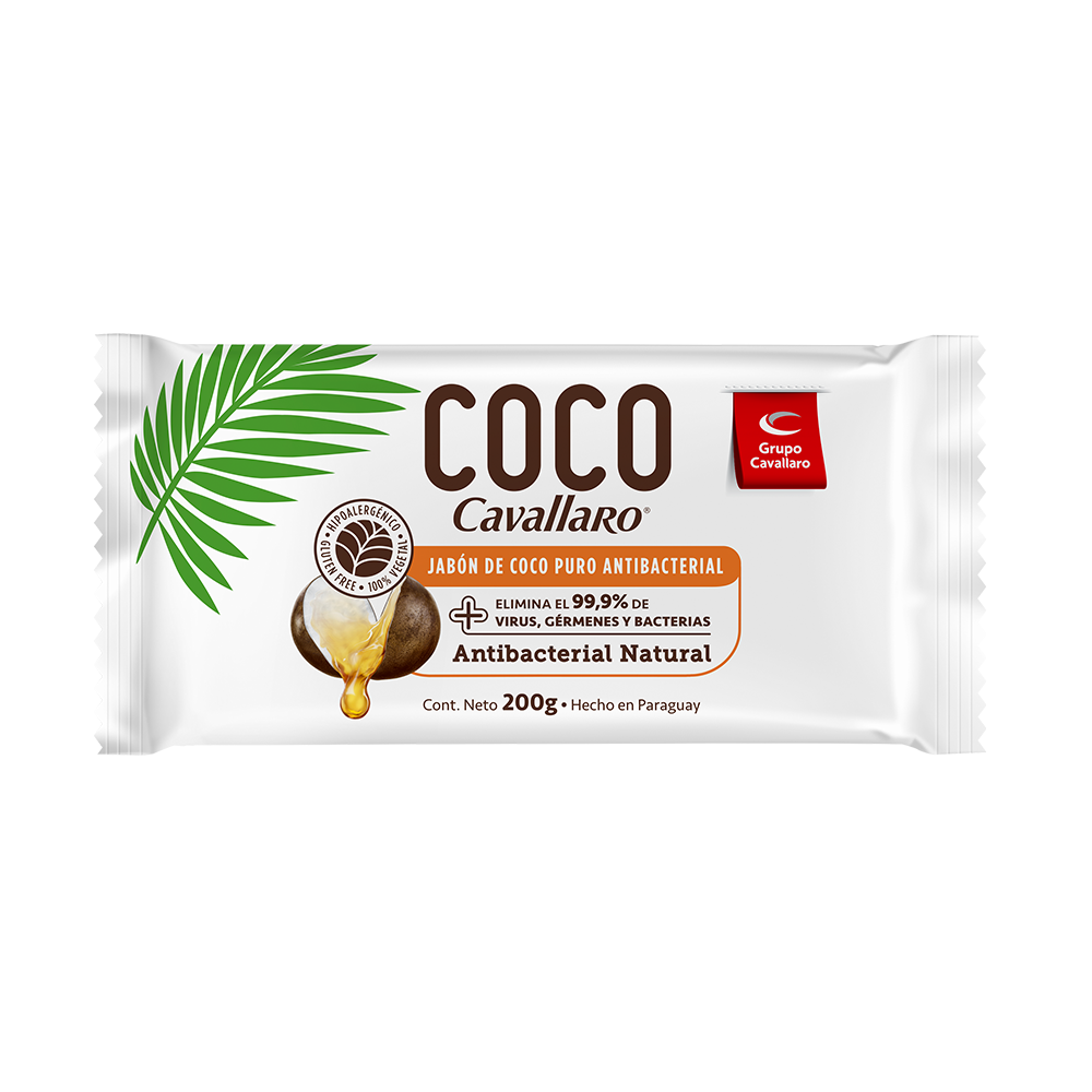 JABON COCO PURO CAVALLARO200 GR