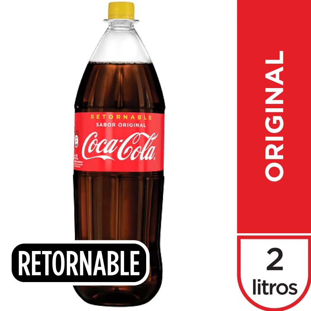 GASEOSA COCA COLA 2LT RET.