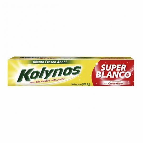 CREMA DENTAL KOLYNOS S BLANCO 90 GR
