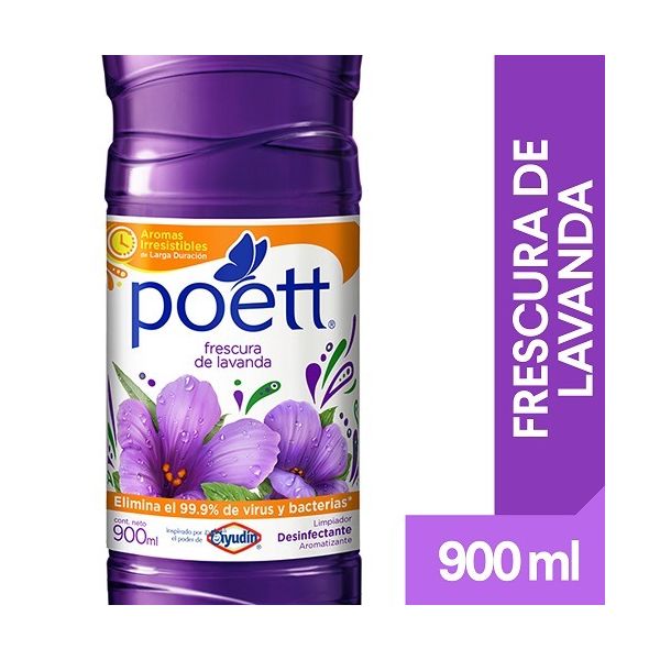 LIMPIADOR LIQUIDO POETT LAVANDA 900ml