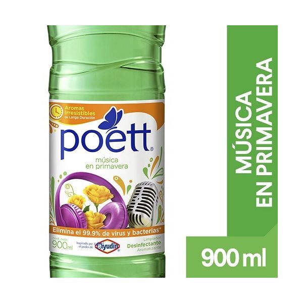 LIMPIADOR LIQUIDO POETT MUSICA PRIM 900ml