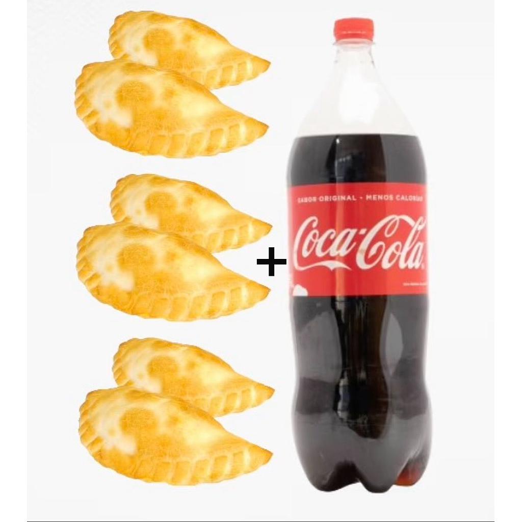 COMBO 6 EMPANADAS + COCA 1,5