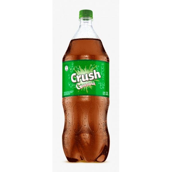 Gaseosa Crush Guarana Descartable de 2.000 ml.