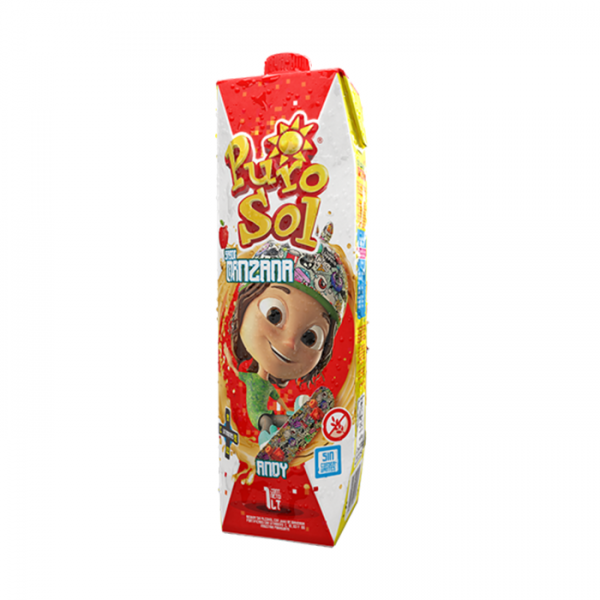 Jugo Purosol manzana de 1.000 ml.