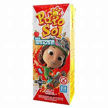 Jugo Purosol manzana de 200 ml.