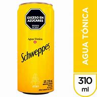 Agua Tonica Schweppes Lata de 310 ml.