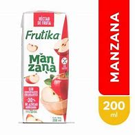 Jugo Frutika Nectar Manzana de 200 ml.