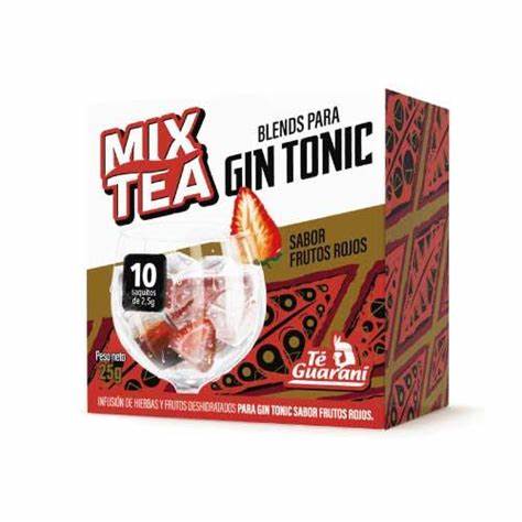 Blends Mixtea para Gin Sabor Frutos Rojos x Uni.