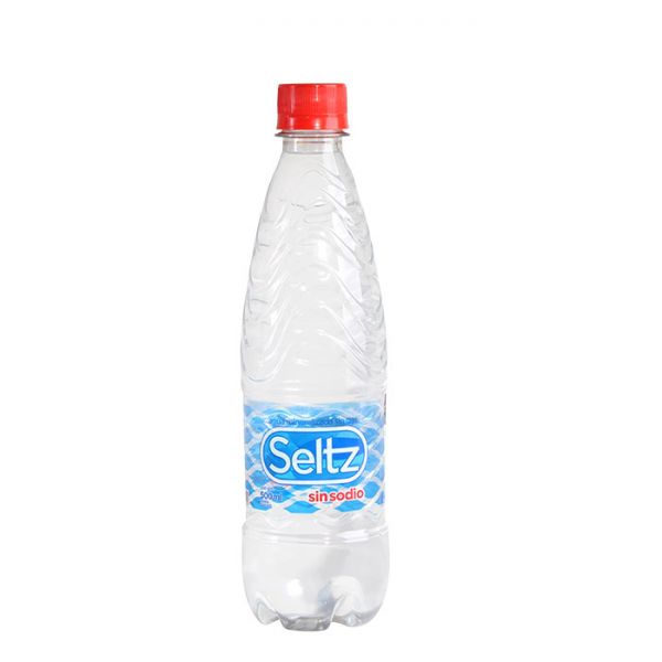 Agua Mineral Seltz sin Sodio de 500 ml.