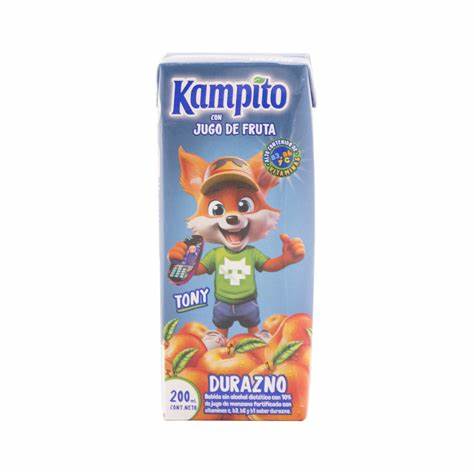 Jugo Kampito Tetra Duranzo De 200 ml.