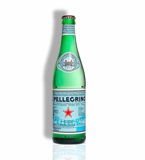 Agua Mineral San Pellegrino Gasificada de 750 ml.